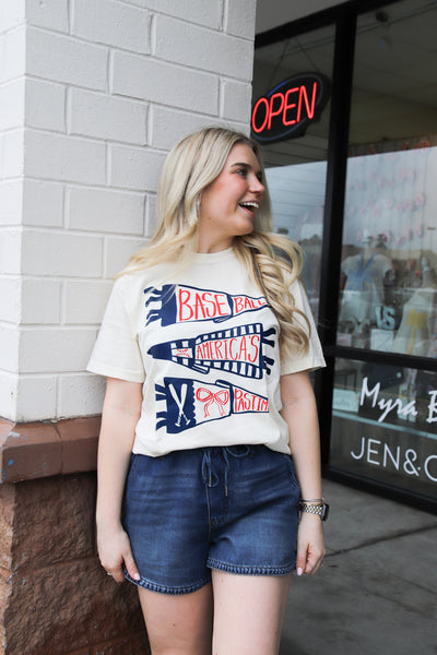 Baseball Flags Tee