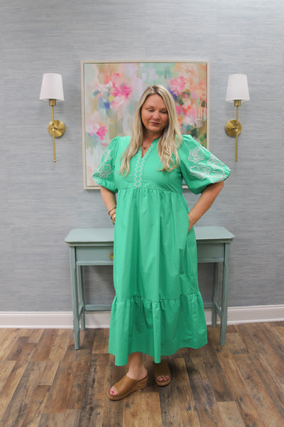 Sweet Greens Dress