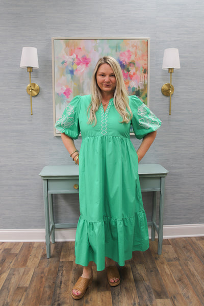 Sweet Greens Dress
