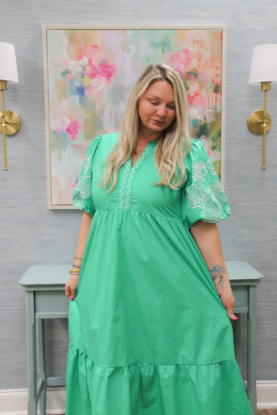 Sweet Greens Dress
