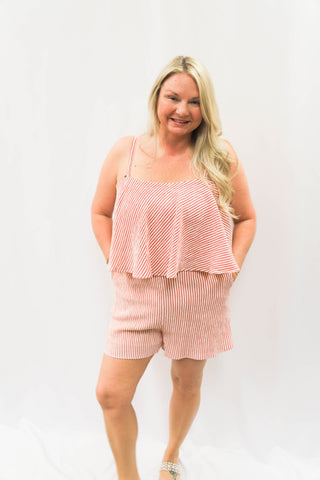 Fun Stripe Romper