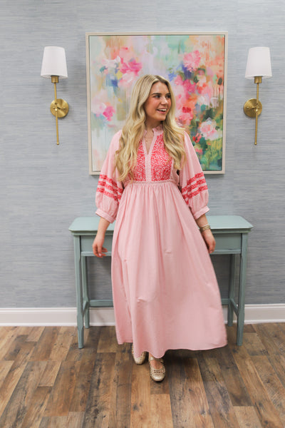 Girlie Pink Dress