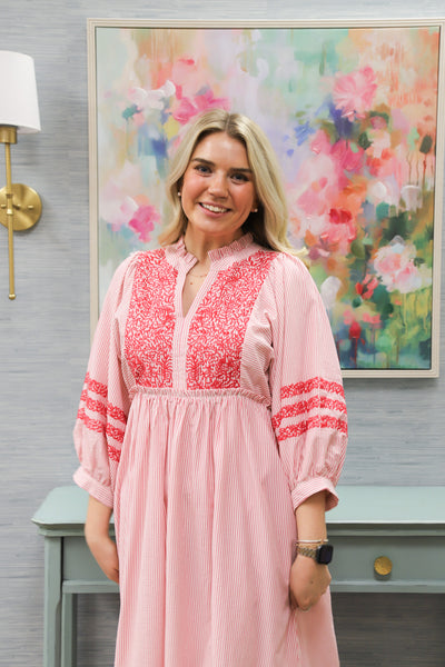 Girlie Pink Dress