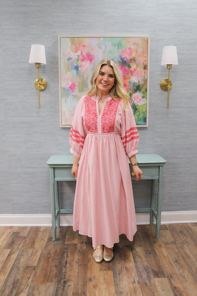 Girlie Pink Dress