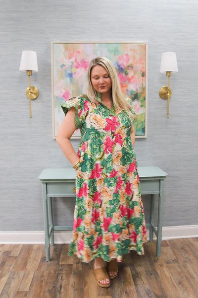 Painting With Watercolor Dress