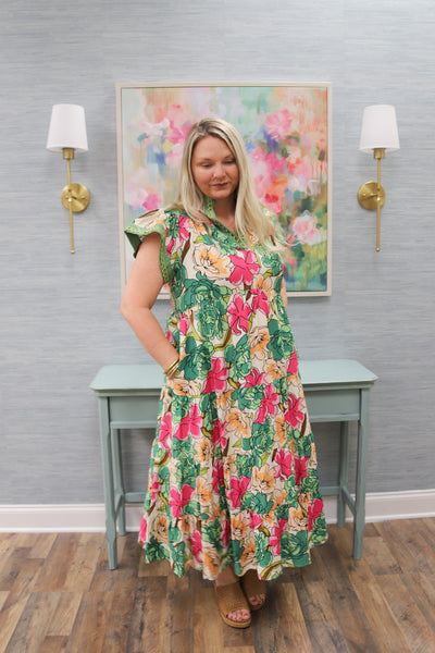 Painting With Watercolor Dress
