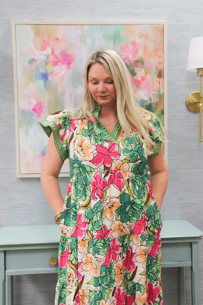 Painting With Watercolor Dress