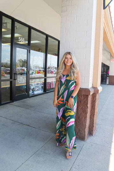 Palm Paradise Jumpsuit