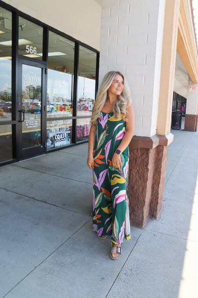Palm Paradise Jumpsuit