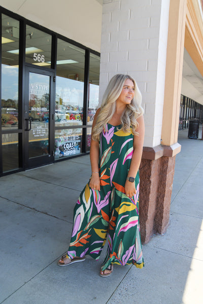 Palm Paradise Jumpsuit