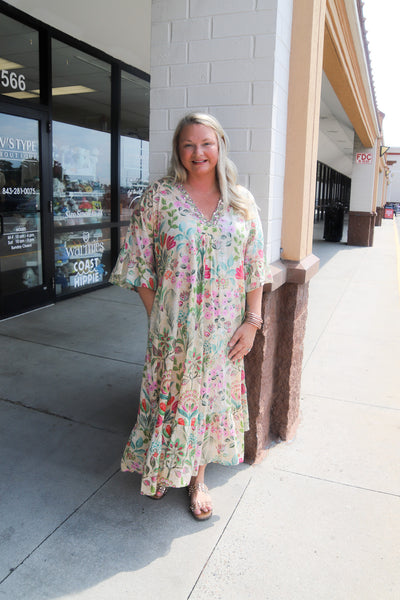 Meet Me In The Flower Field Dress