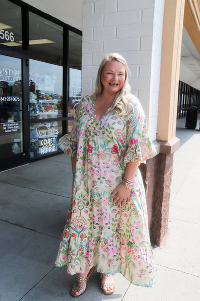 Meet Me In The Flower Field Dress