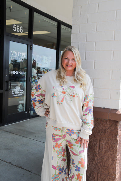 Floral Explosion Top