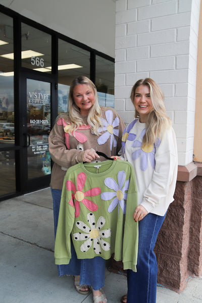 Kim's Flower Garden Top