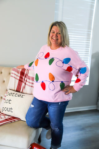 Christmas Lights Sweatshirt