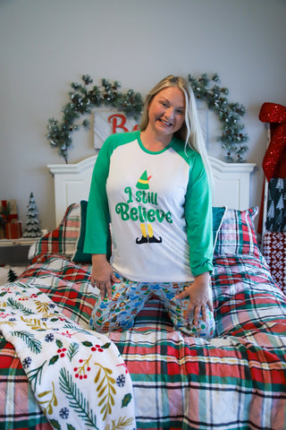 'I Still Believe" PJ Pant Set