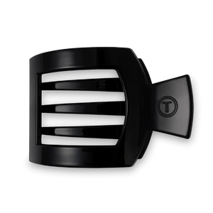 Teleties Jet Black Flat Square Clip