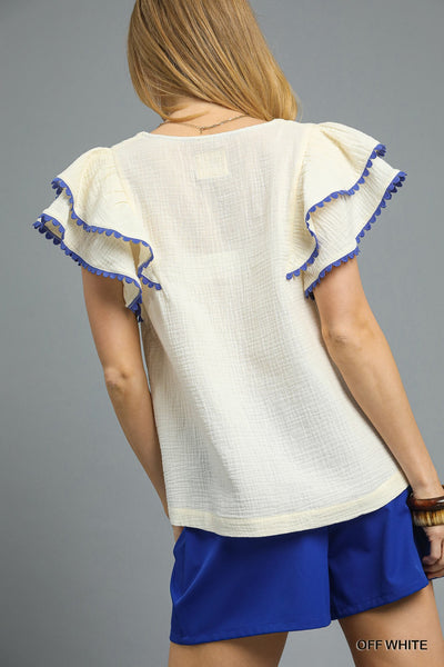 Hint of Blue Top