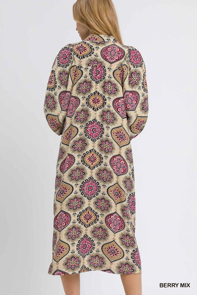 Taste Of Merlot Dress