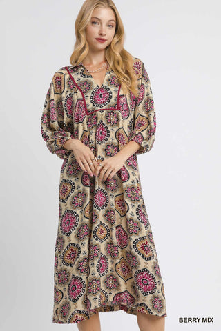 Taste Of Merlot Dress