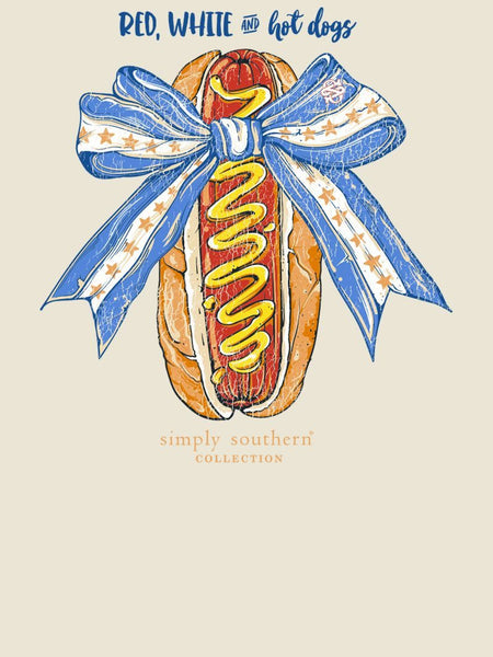 Red, White and Hotdogs Tee