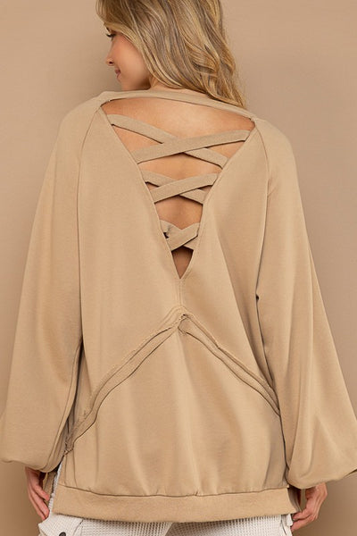 Criss Cross Sweatshirt