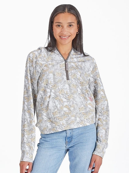 Alara Camo Hoodie by Simply Southern