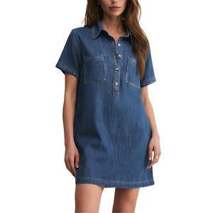 Z Supply Authentic Denim Mini Dress