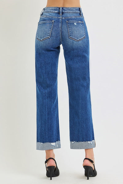 Risen TC Mid-Rise Wide Straight Jean