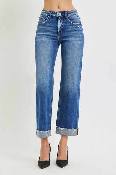 Risen TC Mid-Rise Wide Straight Jean