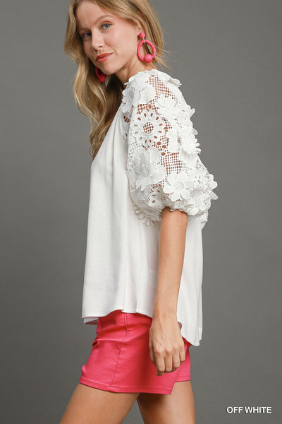 The Lace Detail Top
