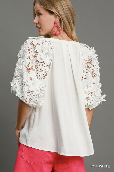 The Lace Detail Top