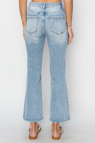 Risen HR Ankle Wide Straight Jean