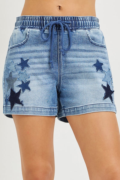 Risen EB Slouchy Star Shorts