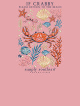 Crabby Tee by Simply Southern