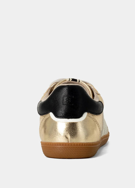 Shu Shop Stevie in Light Gold Metallic Sneaker