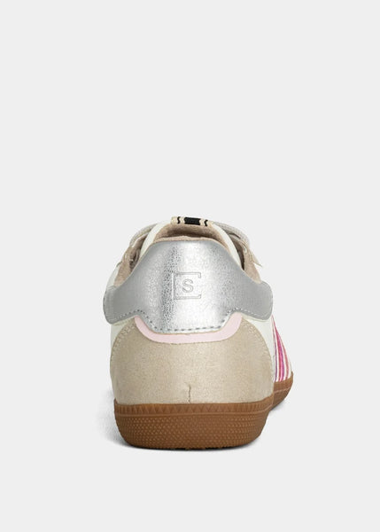 SHUSHOP Stevie Pink Multi Sneaker