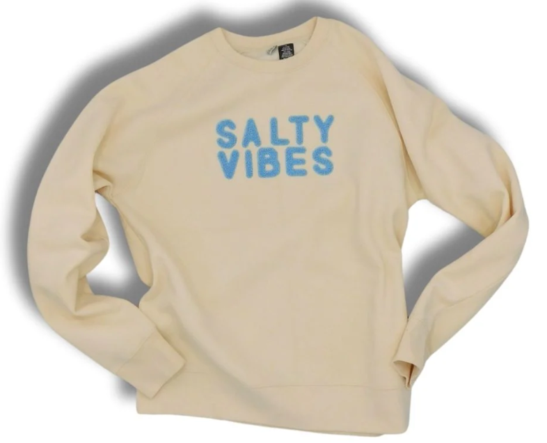 Tidal Shoals Salty Vibes Sweatshirt