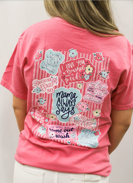 Southernology Tee Mama Says Decals