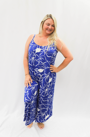 Z Supply Cala Floral Flared Jumpsuit
