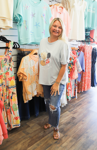 By The Sea Graphic Tee