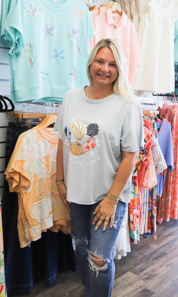 By The Sea Graphic Tee