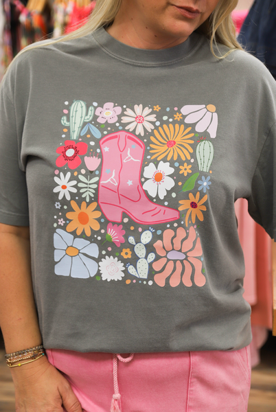 Boot Collage Tee