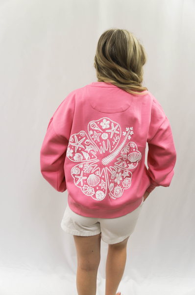 Hibiscus Puff sweatshirt by Royce