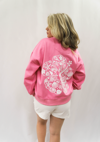 Hibiscus Puff sweatshirt by Royce