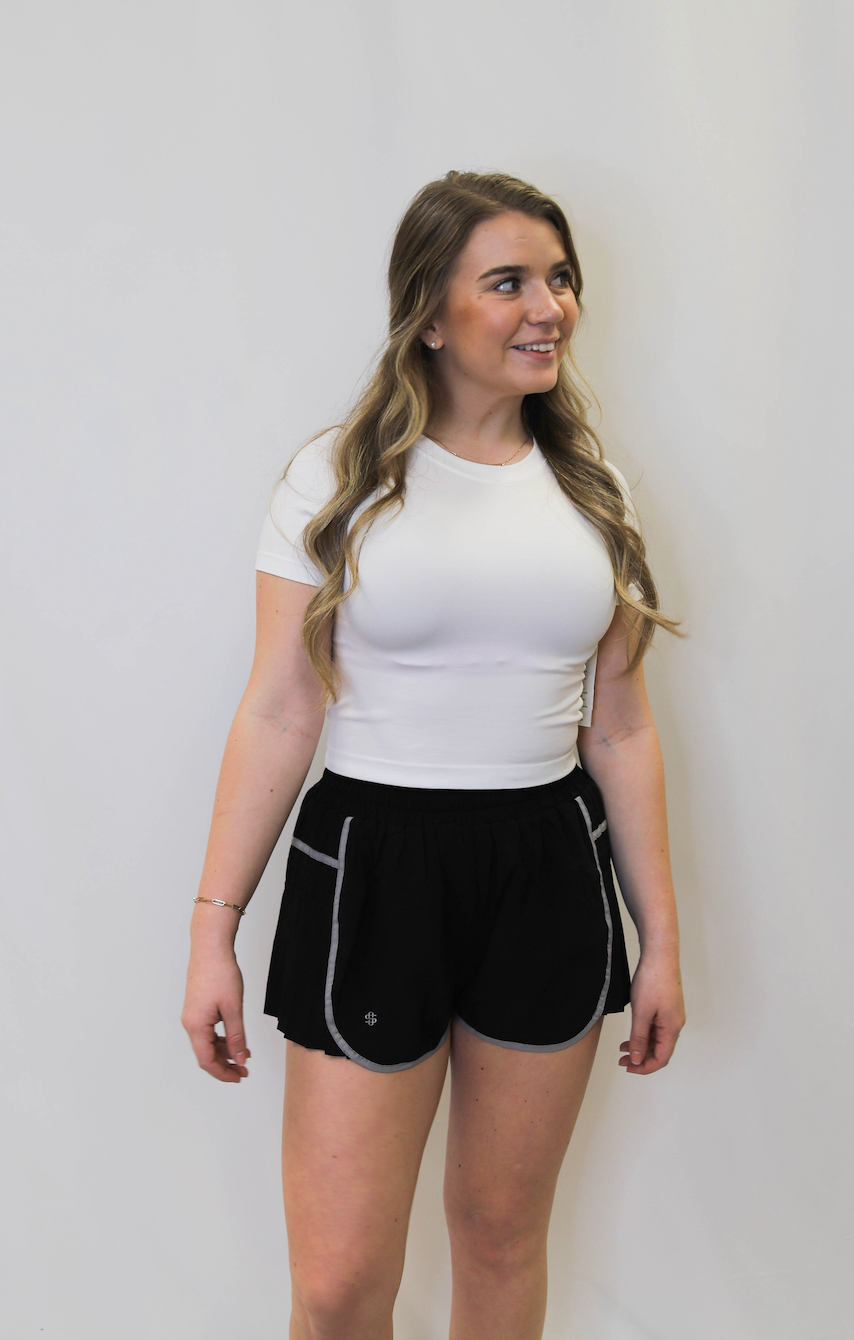 Simply Southern Black Shorts