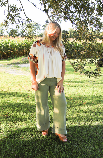 Neutral Inspiration Top
