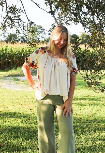 Neutral Inspiration Top