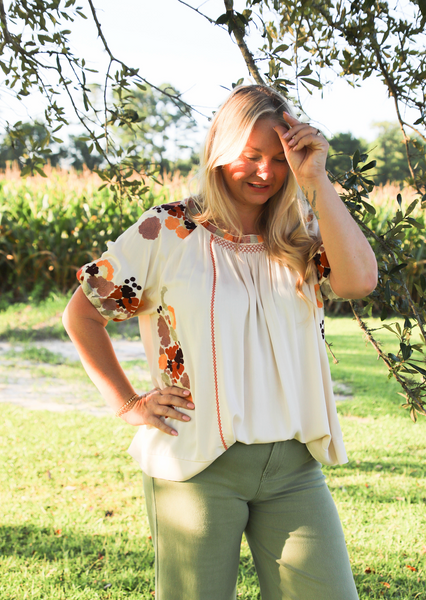 Neutral Inspiration Top