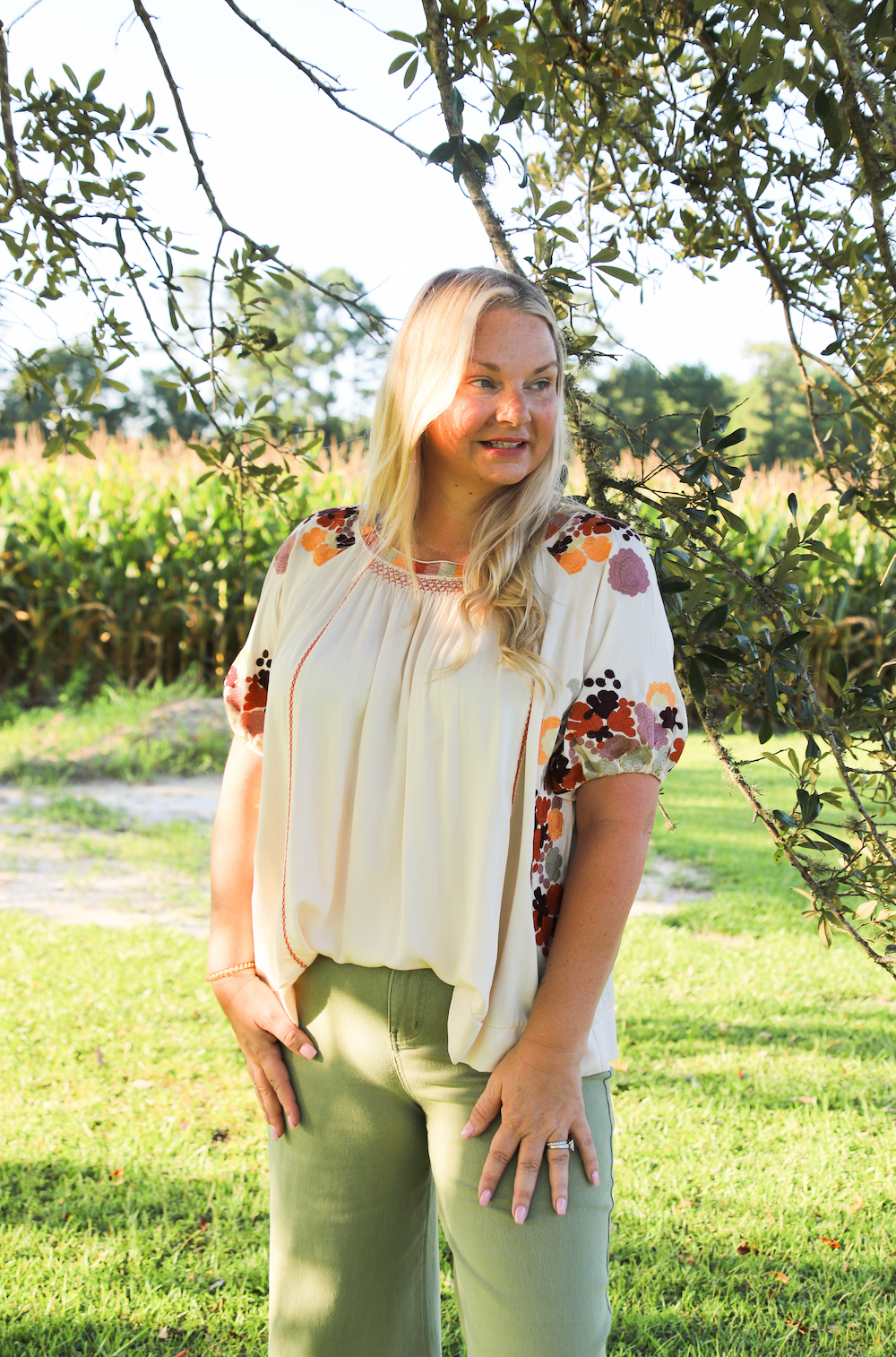 Neutral Inspiration Top